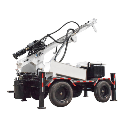 O reboque da eficiência elevada SLY510 montou o equipamento de perfuração do borewell da água
